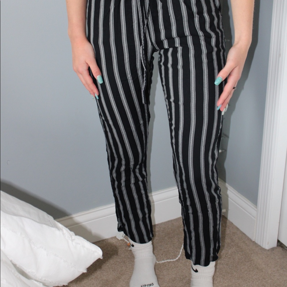 American Eagle Vertical Stripped Pants - image 2